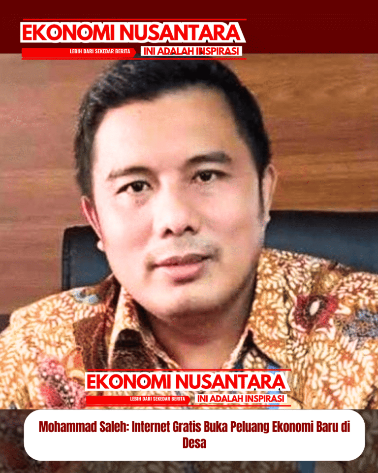 Mohammad Saleh: Internet Gratis Buka Peluang Ekonomi Baru di Desa