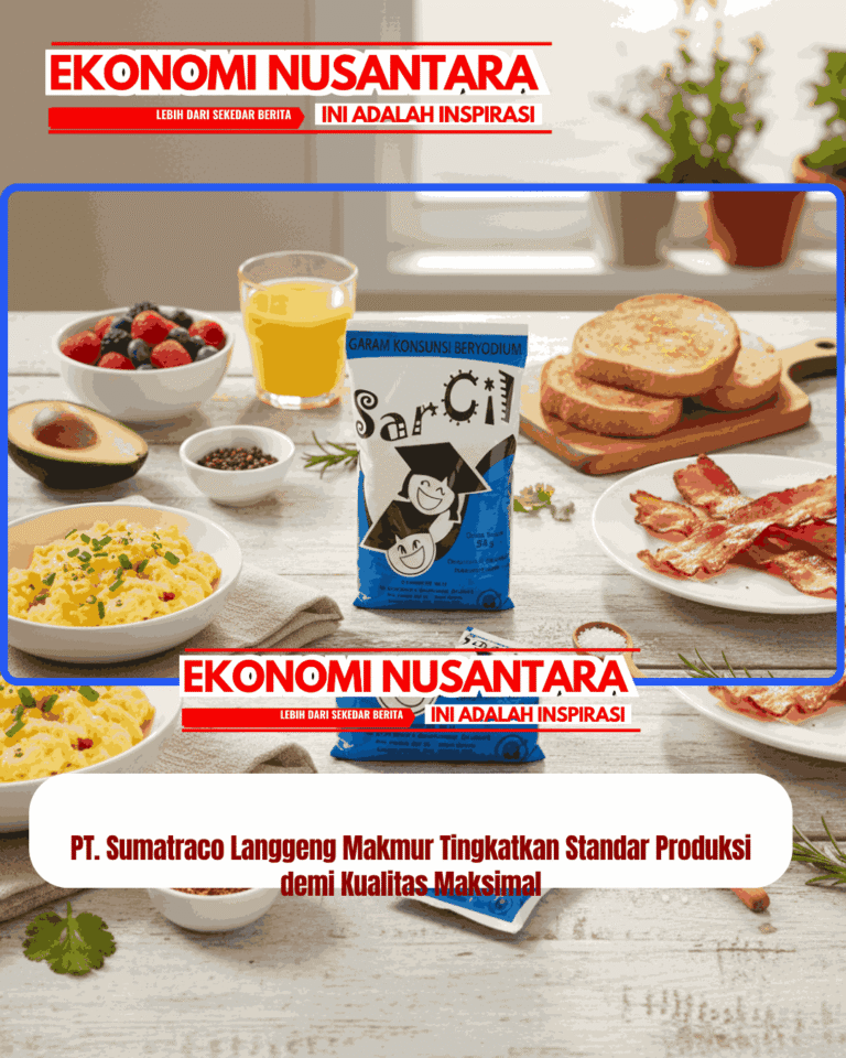 PT. Sumatraco Langgeng Makmur Tingkatkan Standar Produksi demi Kualitas Maksimal