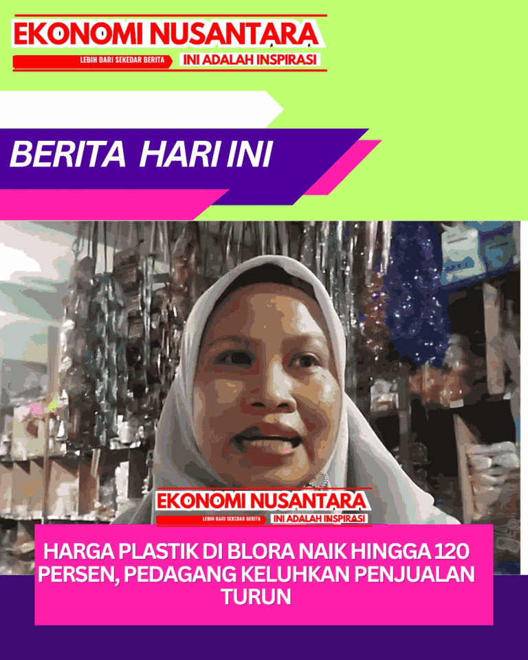 Harga Plastik di Blora Naik Hingga 120 Persen, Pedagang Keluhkan Penjualan Turun