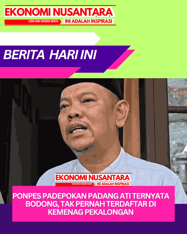Ponpes Padepokan Padang Ati Ternyata Bodong, Tak Pernah Terdaftar di Kemenag Pekalongan