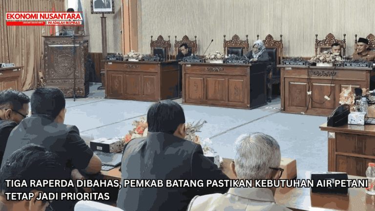 Tiga Raperda Dibahas, Pemkab Batang Pastikan Kebutuhan Air Petani Tetap Jadi Prioritas