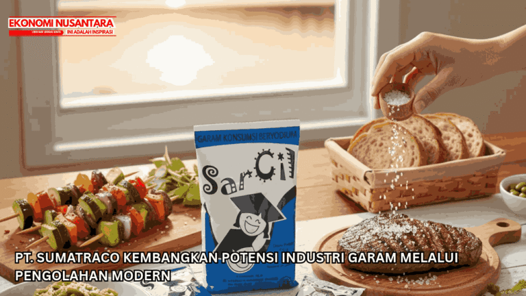 PT. Sumatraco Kembangkan Potensi Industri Garam melalui Pengolahan Modern